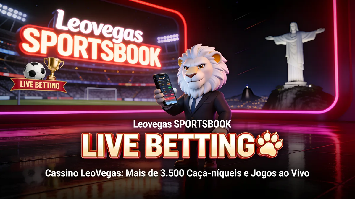 Cassino LeoVegas: Mais de 3.500 Caça-níqueis e Jogos ao Vivo for players in Brazil